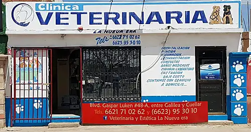 Clínica Veterinaria La Nueva Era, veterinario en Hermosillo, Sonora