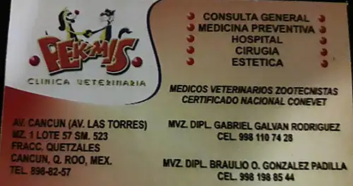 Clinica Veterinaria | Pek-Mis, veterinario en Cancún, Quintana Roo